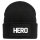 Beanie Hero Held Black Mütze