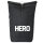 Kurierrucksack Hero Held 30-44 Liter Black Melange
