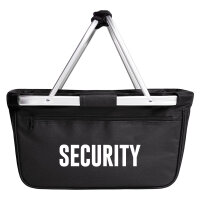 Einkaufskorb faltbar Security Schriftzug 20 Liter...