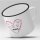 Emaille Tasse I love you mom Vintage 300ml