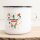 Emaille Tasse Ich Liebe dich Mama Vintage 300ml
