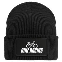 Beanie Bike Racing Fahrrad Black Mütze