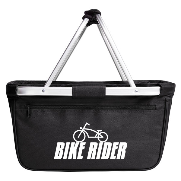 Einkaufskorb faltbar Bike Rider Fahrrad 20 Liter Tragekorb Black