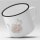 Emaille Tasse Wal Quallen Schmetterlinge Vintage 300ml