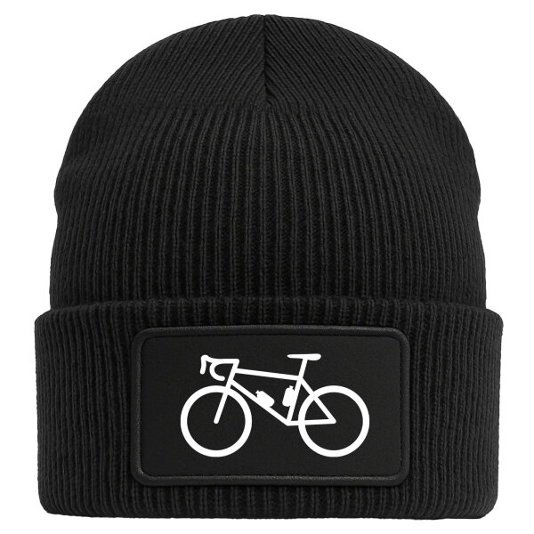 Beanie Bike Fahrrad Black Mütze