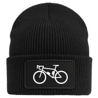 Beanie Bike Fahrrad Black Mütze