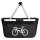 Einkaufskorb faltbar Bike Fahrrad 20 Liter Tragekorb Black