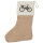 Weihnachtsstrumpf Bike Fahrrad Beige