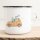 Emaille Tasse Hase im Auto Vintage 300ml