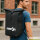 Kurierrucksack Flunkyball Bierdose 30-44 Liter Black Melange