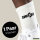 Socken Flunkyball Bierdose Größe 37/46 White Motiv Tennissocken