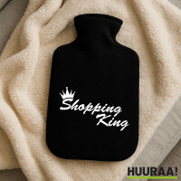 Wärmflasche Shopping King Krone