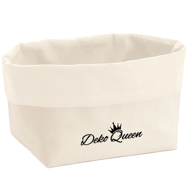 Organizer Deko Queen Krone Aufbewahrungskorb