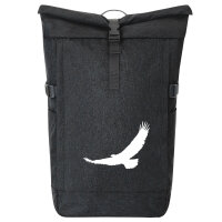 Kurierrucksack Eagle Silhouette  Adler 30-44 Liter Black...