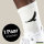 Socken Eagle Silhouette  Adler Größe 37/46 White Motiv Tennissocken