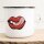 Emaille Tasse Verführerische Lippen Vintage 300ml