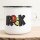 Emaille Tasse Rock Comic Vintage 300ml