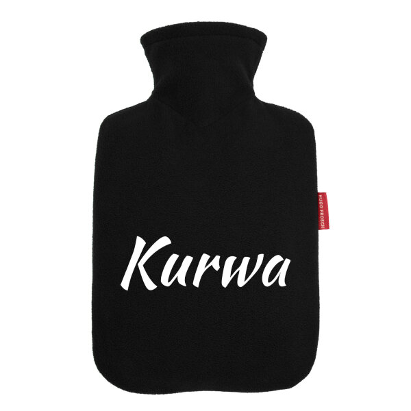 Wärmflasche Kurwa Polnisch