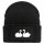 Beanie Schwan Pärchen Black Mütze