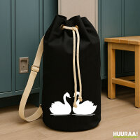Seesack Schwan P&auml;rchen 20 Liter Black