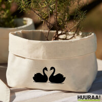 Organizer Schwan Pärchen Aufbewahrungskorb