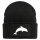 Beanie Delfin Silhouette Black Mütze