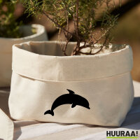 Organizer Delfin Silhouette Aufbewahrungskorb