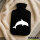 Wärmflasche Delfin Silhouette