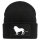 Beanie Löwe Silhouette Black Mütze