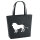 Filzshopper Löwe Silhouette 22 Liter Filztasche