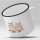 Emaille Tasse Eulen Vintage 300ml