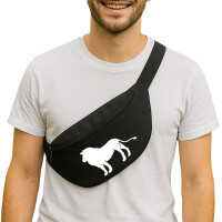 Bauchtasche Löwe Silhouette 2,5 Liter Black...