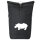 Kurierrucksack Nashorn Silhouette 30-44 Liter Black Melange