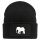 Beanie Elefant Silhouette Black Mütze