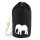 Seesack Elefant Silhouette 20 Liter Rucksack Black