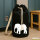 Seesack Elefant Silhouette 20 Liter Rucksack Black