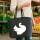 Filzshopper Eichhörnchen Silhouette 22 Liter Filztasche