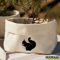 Organizer Eichhörnchen Silhouette Aufbewahrungskorb