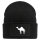 Beanie Dromedar Kamel Silhouette Black Mütze