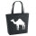 Filzshopper Dromedar Kamel Silhouette 22 Liter Filztasche