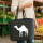 Filzshopper Dromedar Kamel Silhouette 22 Liter Filztasche