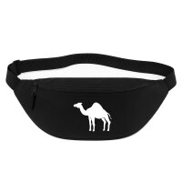 Bauchtasche Dromedar Kamel Silhouette 2,5 Liter Black