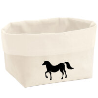 Organizer Pferd Silhouette Aufbewahrungskorb