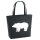Filzshopper Bär Silhouette 22 Liter Filztasche
