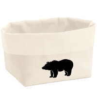 Organizer Bär Silhouette Aufbewahrungskorb