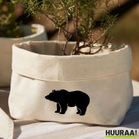 Organizer Bär Silhouette Aufbewahrungskorb