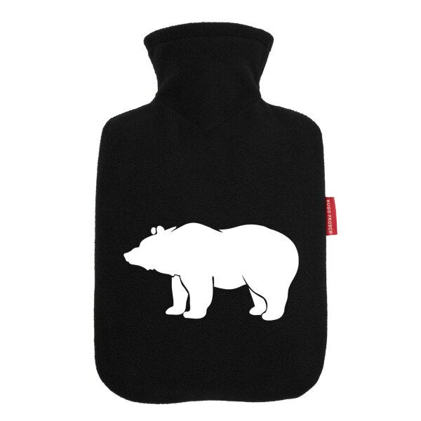 Wärmflasche Bär Silhouette