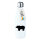 Edelstahl-Trinkflasche Bär Silhouette 500ml Wasserflasche