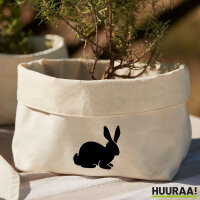 Organizer Hase Kaninchen Silhouette Aufbewahrungskorb
