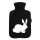 Wärmflasche Hase Kaninchen Silhouette